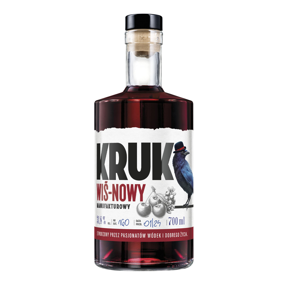 Wódka Kruk Wiś-Nowy 31,8% 700 ml