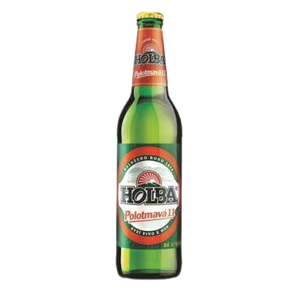 Piwo Holba 11 Polotmava 4,6% 500 ml