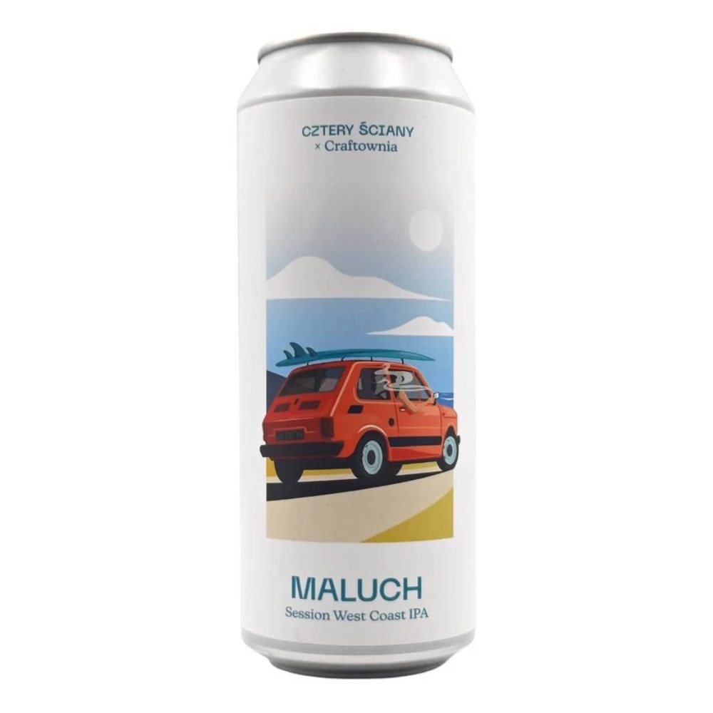 Piwo Cztery Ściany Maluch - Session West Coast IPA 5,8% 500 ml puszka