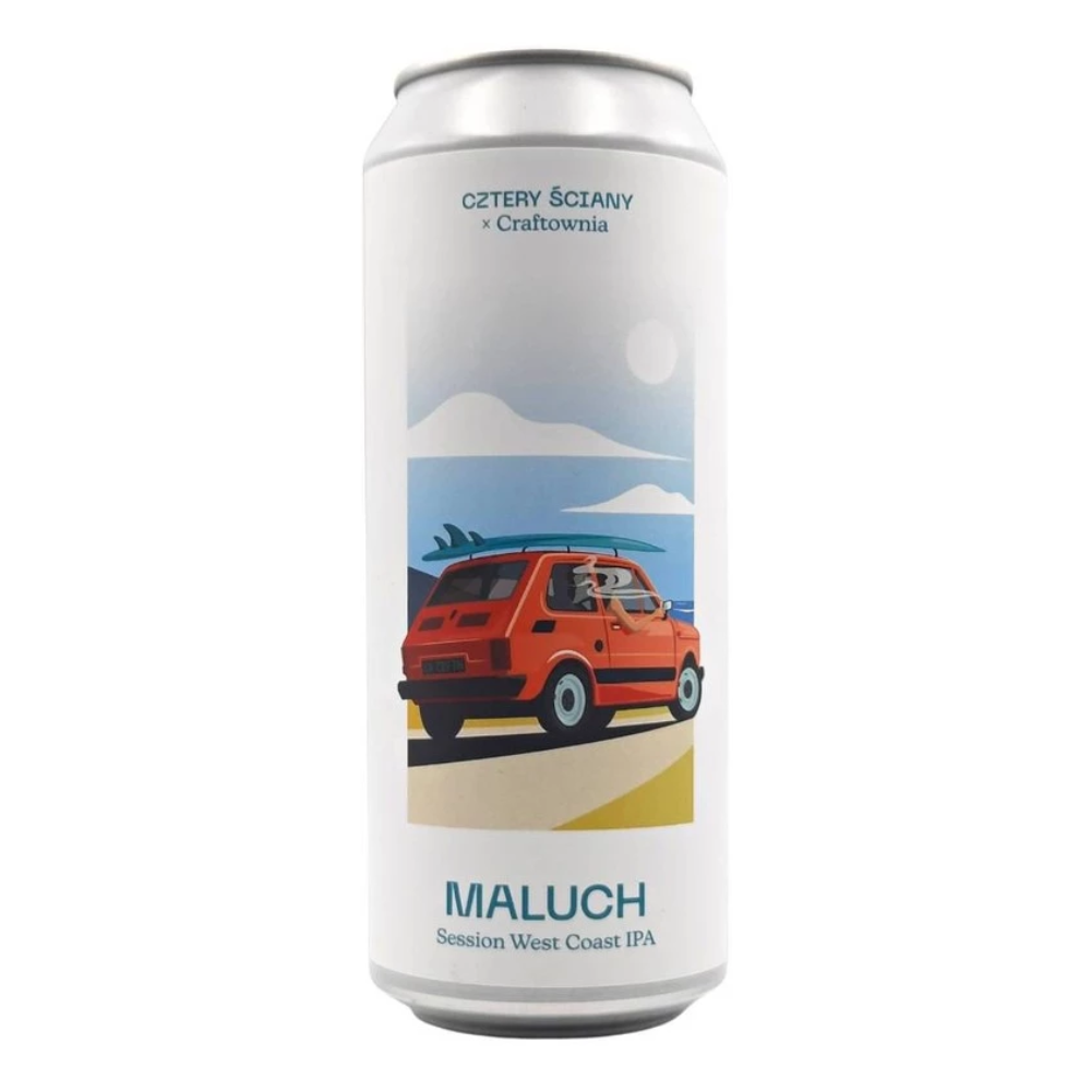 Piwo Cztery Ściany Maluch - Session West Coast IPA 5,8% 500 ml puszka