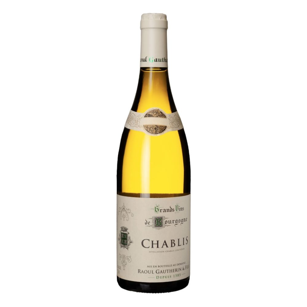 Wino Raoul Gautherin Chablis Vieilles Vignes 13% białe wytrawne 750 ml
