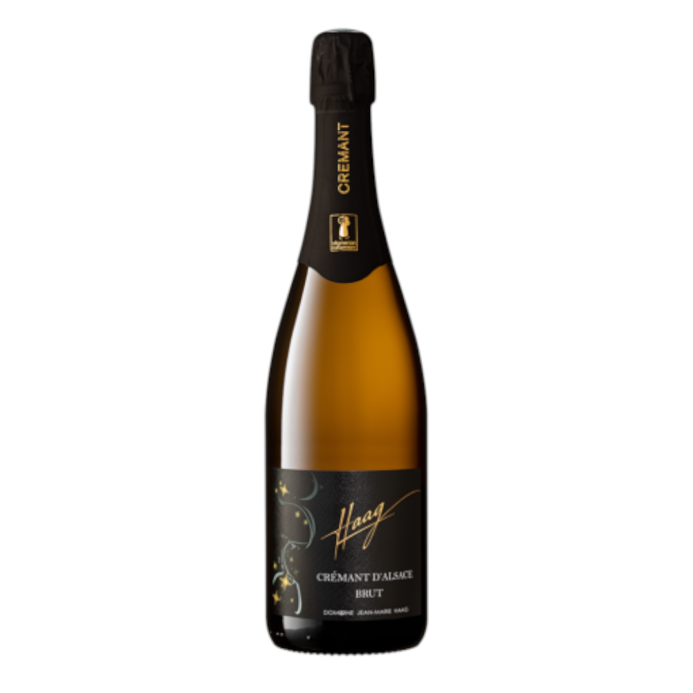 Domaine Haag Cremant D`Alsace Brut 12,5% białe wytrawne 750 ml