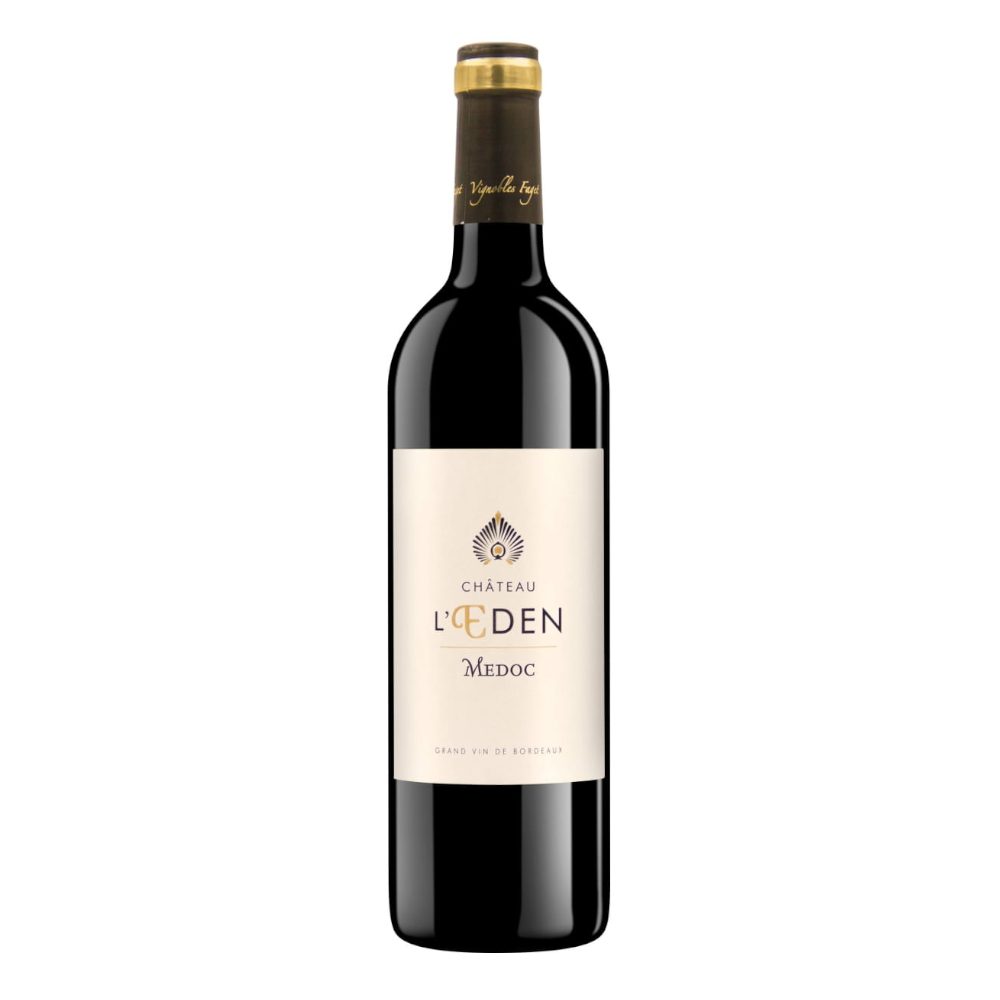 Wino Ulysse Cazabone Chateau L`Eden Medoc 14% czerwone wytrawne 750 ml