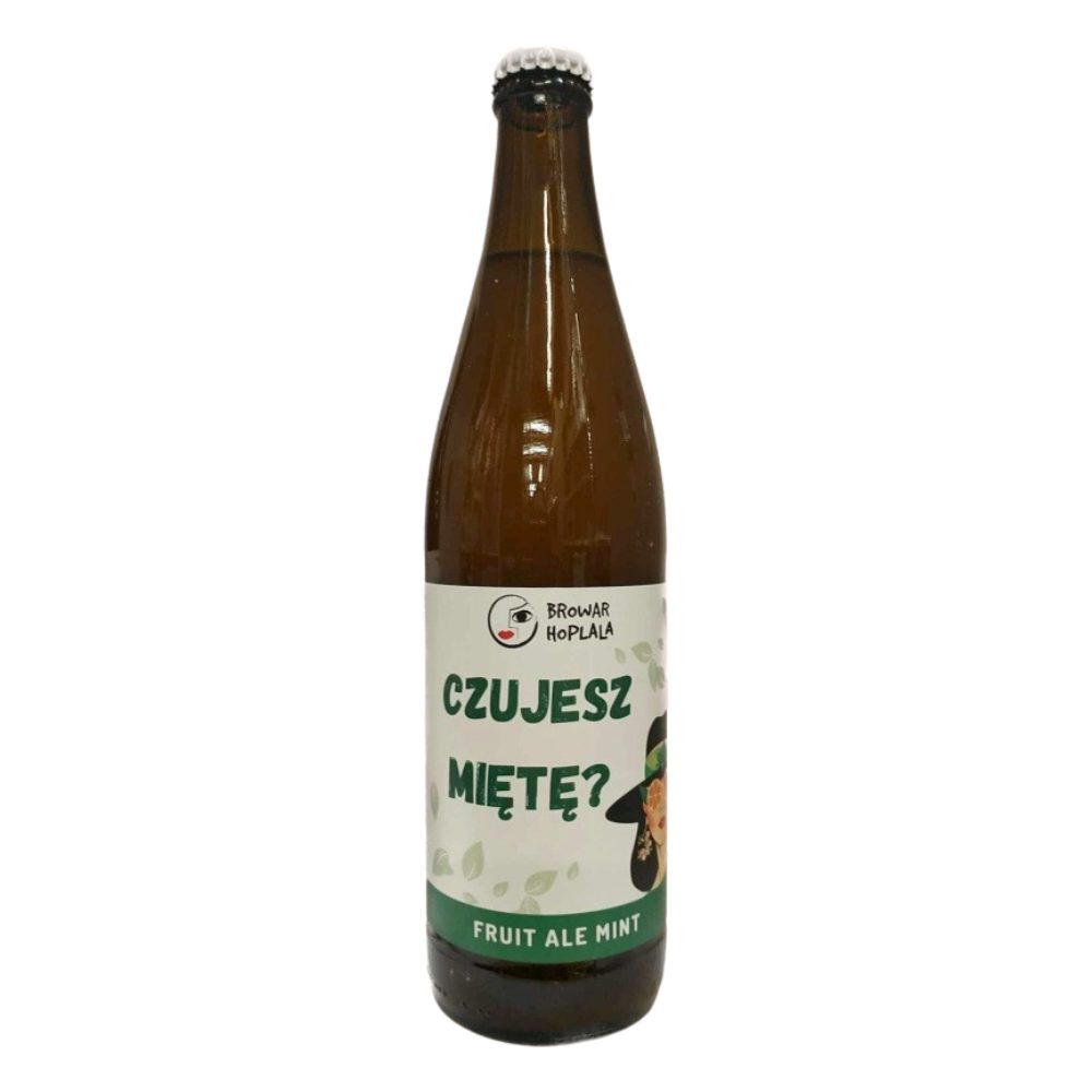 Piwo Hoplala Czujesz Miętę - Fruit Ale z Miętą 4,5% 500 ml
