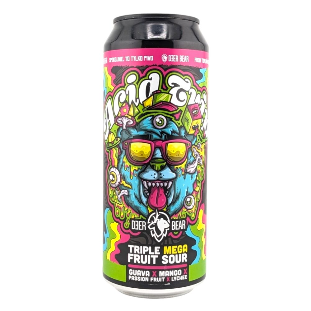 Piwo Deer Bear Acid Trip - Triple Mega Fruit Sour 8% 500 ml Puszka