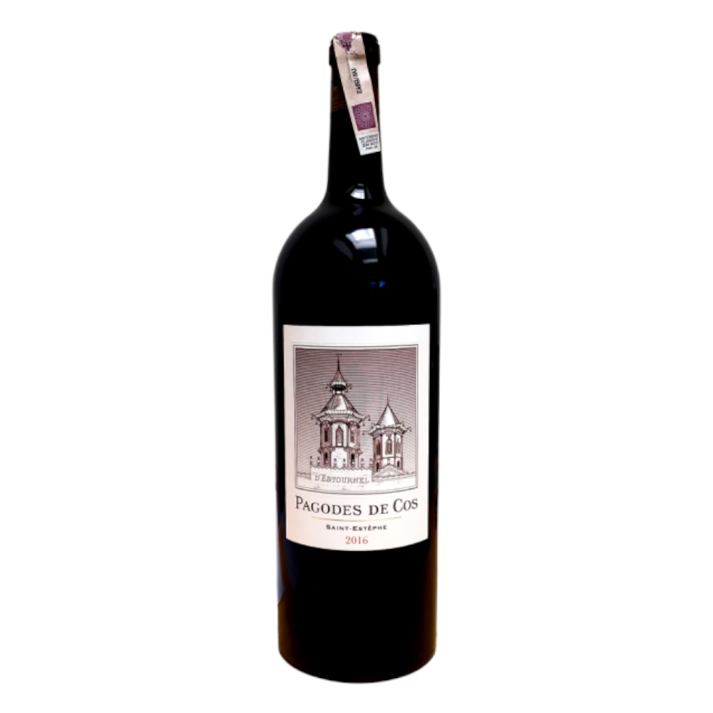 Wino Ulysse Cazabone Pagodes de Cos St.Estephe 2016 13% czerwone wytrawne 750 ml