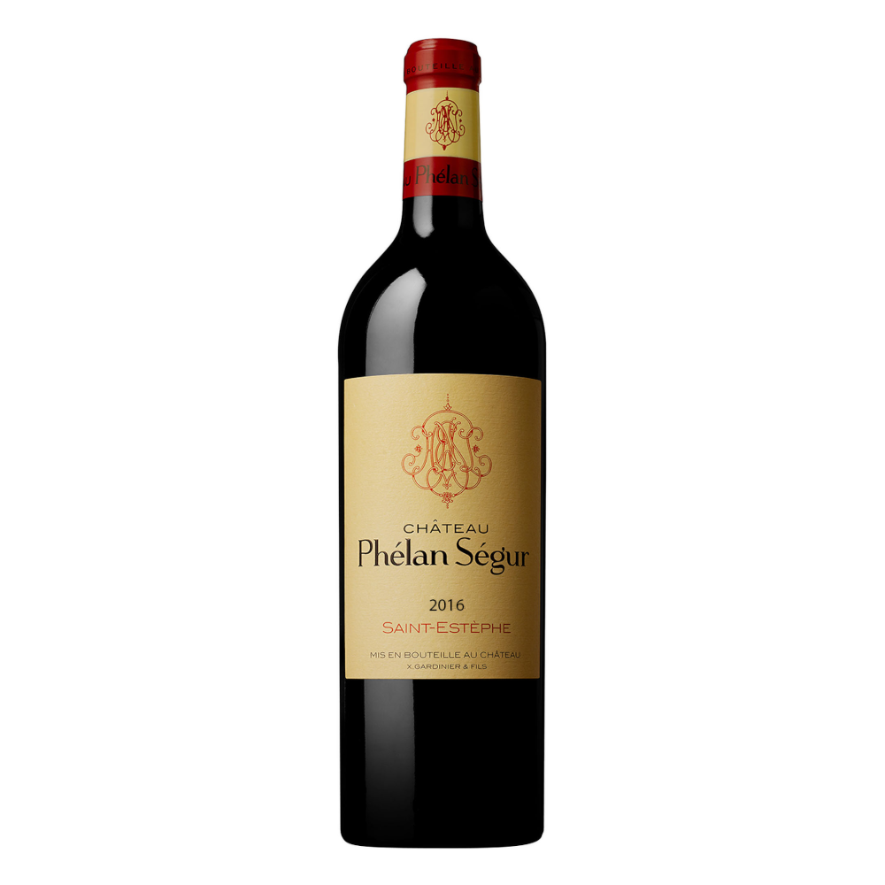 Wino Ulysse Cazabone Chateau Phelan Segur St. Estephe 2018 czerwone wytrawne 750 ml