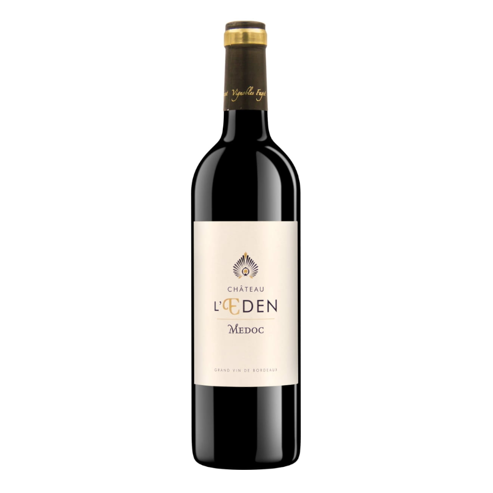 Wino Ulysse Cazabone Chateau L`Eden Medoc 14% czerwone wytrawne 750 ml