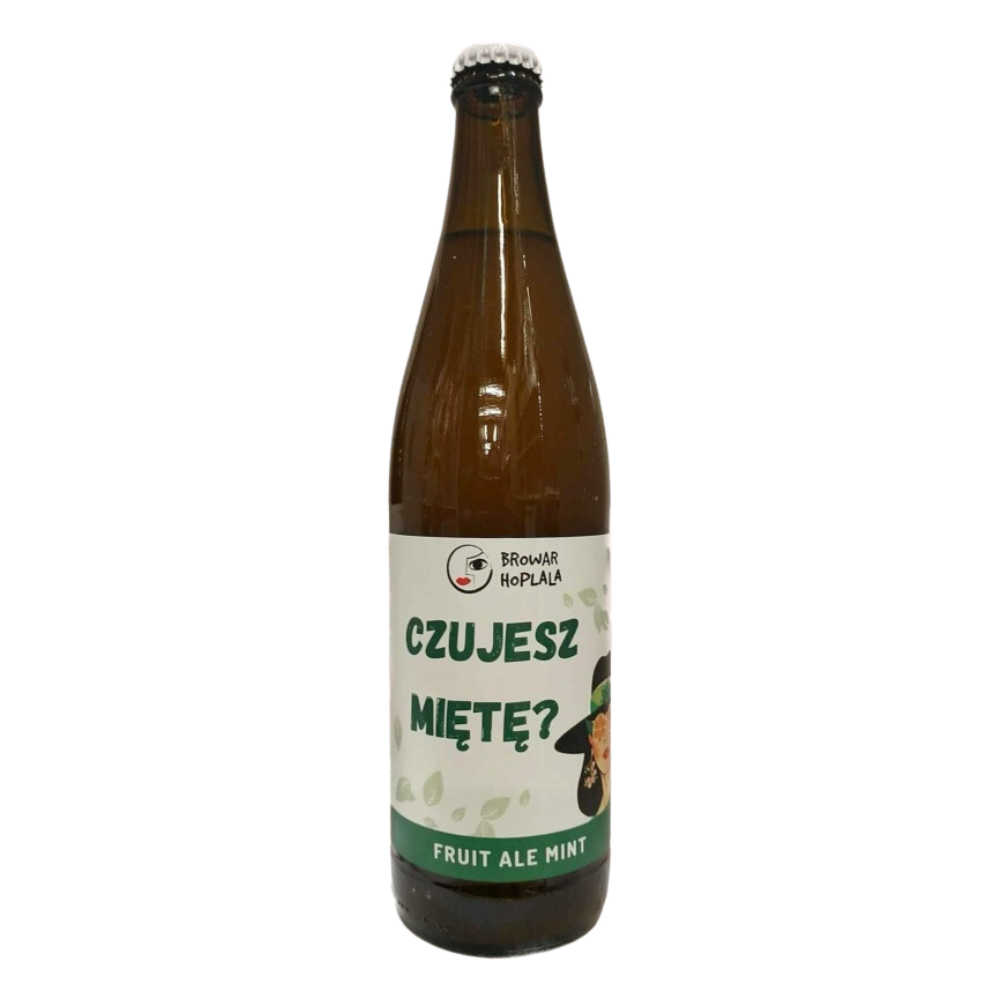Piwo Hoplala Czujesz Miętę - Fruit Ale z Miętą 4,5% 500 ml