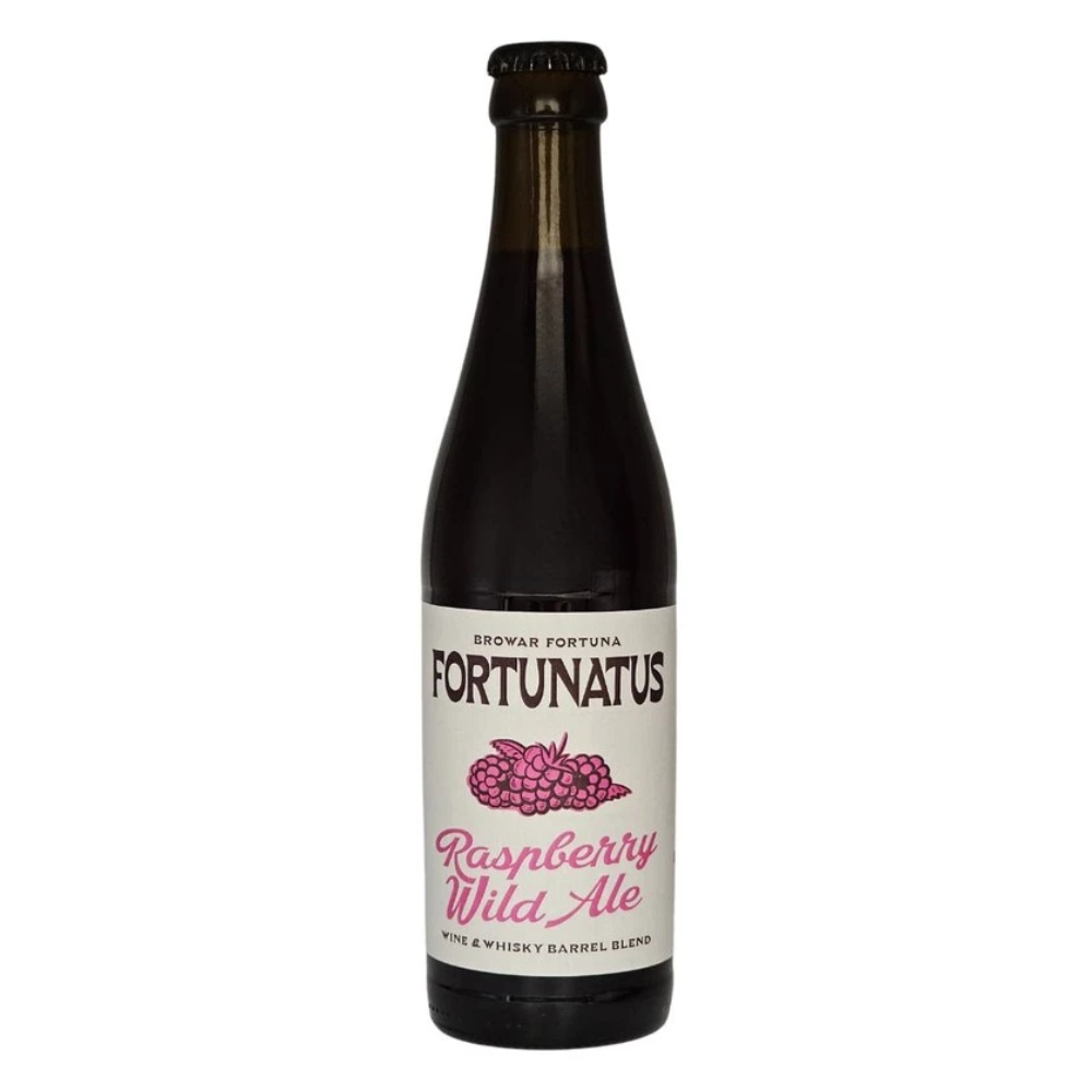 Piwo Fortuna Fortunatus Raspberry Wild Ale Wine Whisky Barrel Blend 5% 330 ml