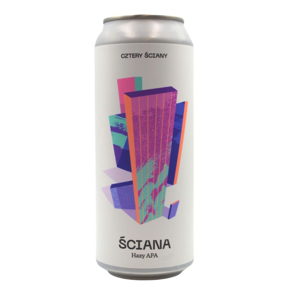 Piwo Cztery Ściany Segment - Hazy APA 5,1% 500 ml Puszka