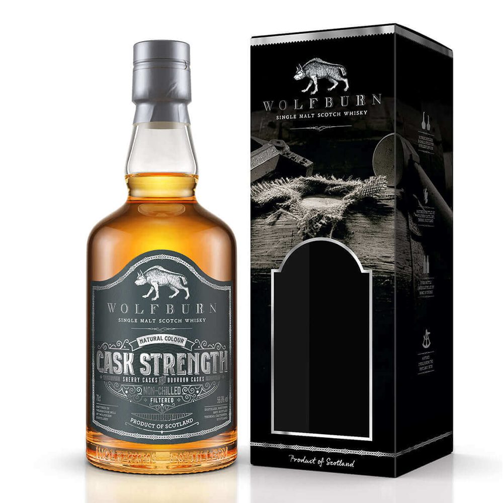 Whisky Wolfburn Cask Strenght 56,9% 700 ml