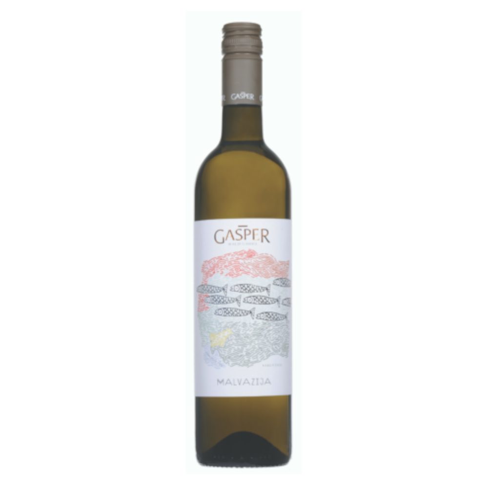 Wino Gasper Chardonnay & Rebula 12% białe wytrawne 750 ml