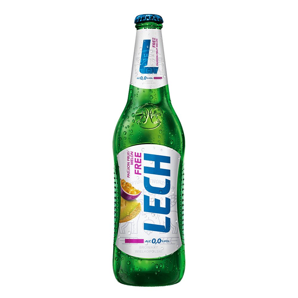 Piwo Lech Free Marakuja i Melon 0% 500 ml