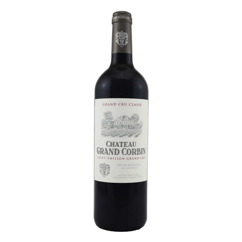 Wino Chateau Grand Corbin St-Emilion 14,5% czerwone wytrawne 750 ml