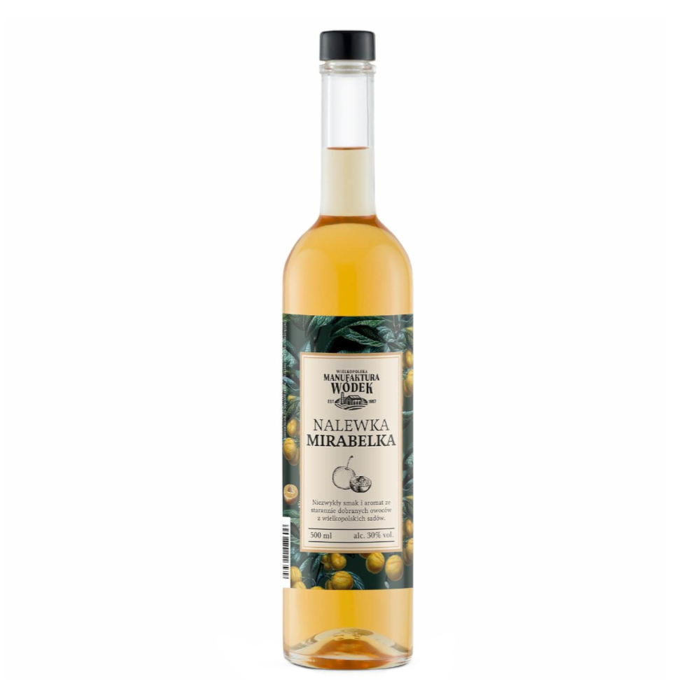 Nalewka Mirabelka Wielkopolska Manufaktura Wódek 30% 500 ml