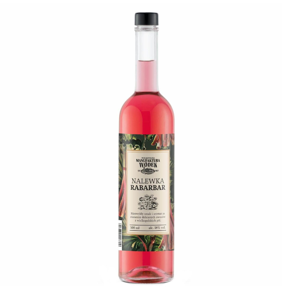 Nalewka Rabarbar Wielkopolska Manufaktura Wódek 20% 500 ml