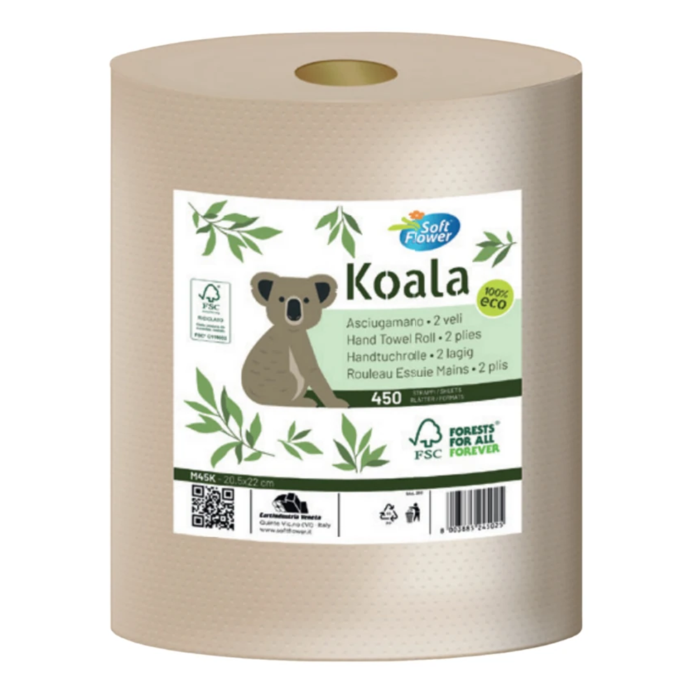 Ręcznik do Rąk Koala 2-warstwowy 1 rolka