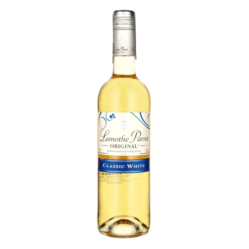 Wino Lamothe Parrot Original 11% białe słodkie 750 ml
