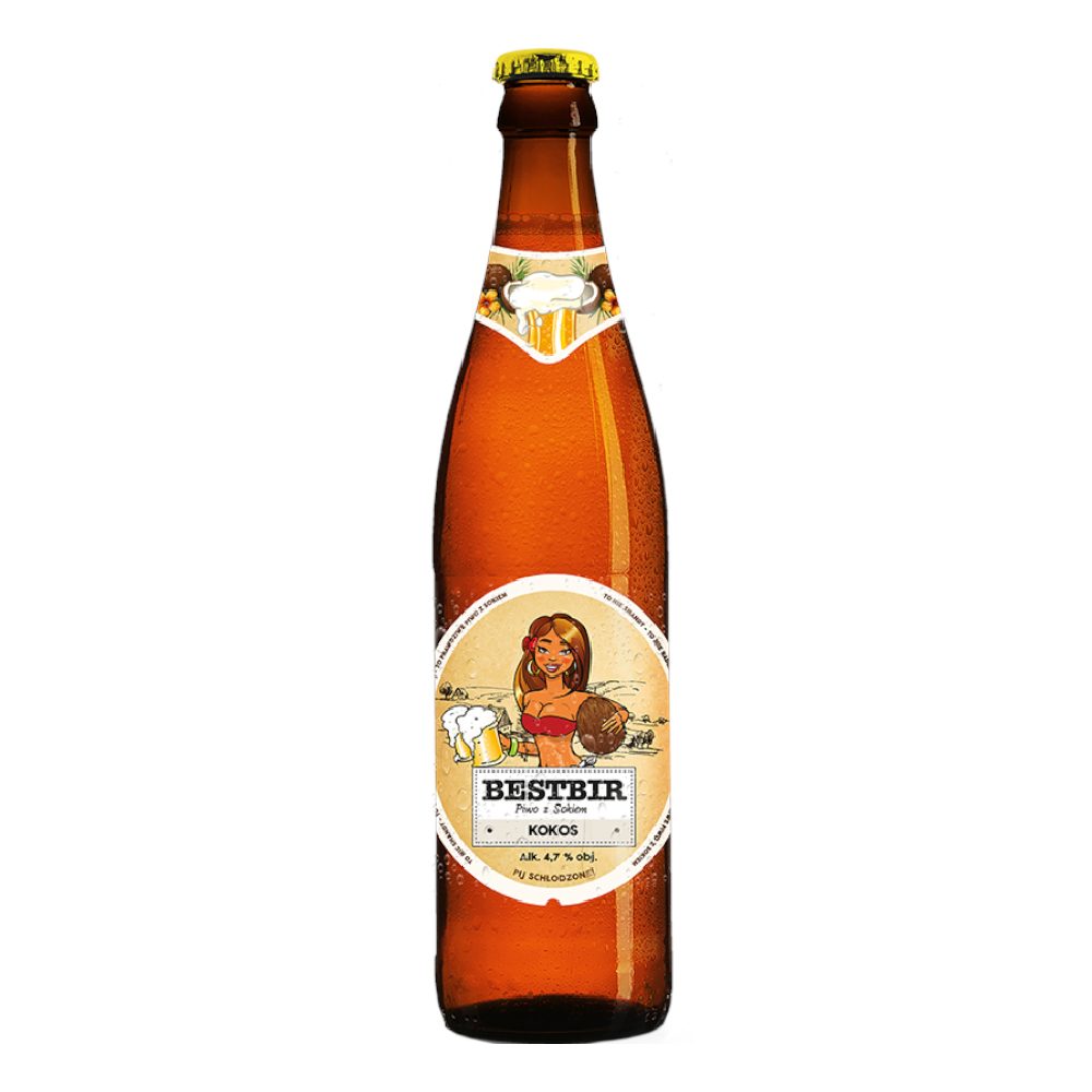 Piwo Bestbir Pacific KOKOS 4,7% 500 ml