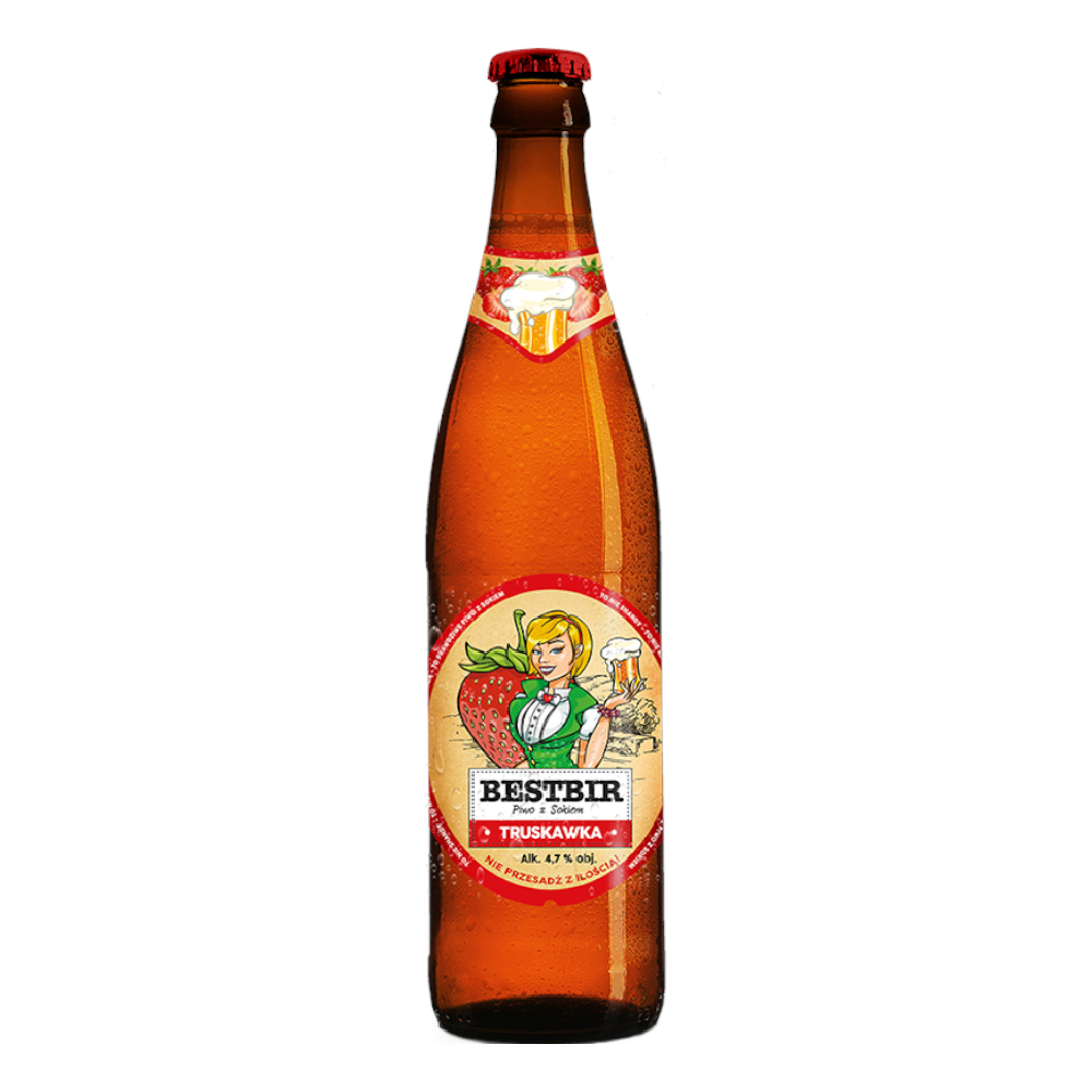 Piwo Bestbir Pacific truskawka 4,7% 500 ml