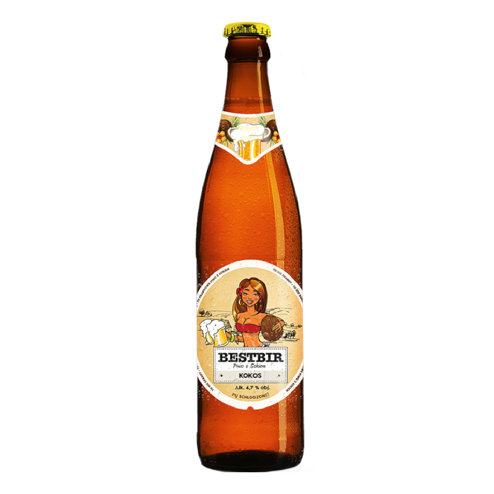 Piwo Bestbir Pacific KOKOS 4,7% 500 ml