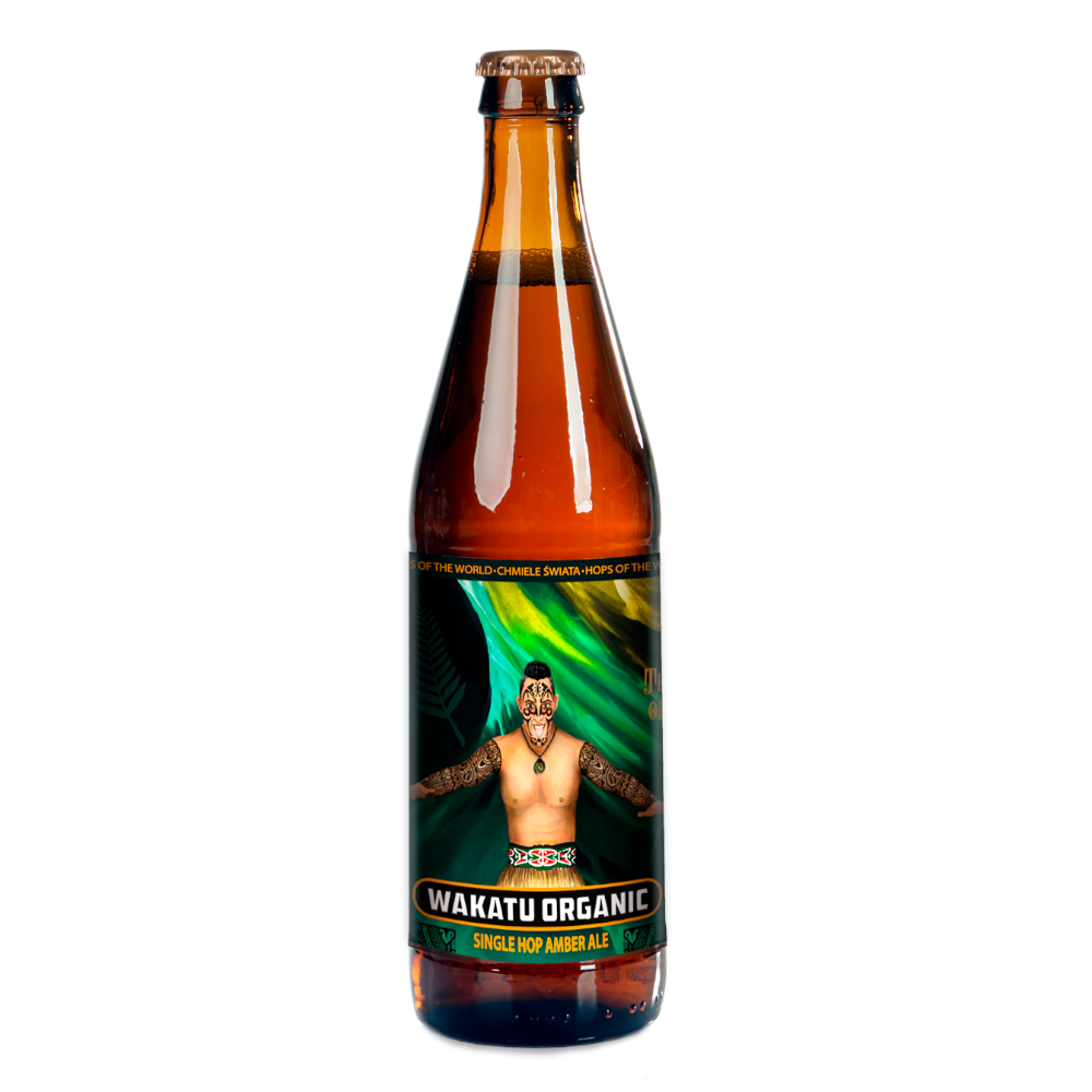 Piwo Wakatu Organic 5,5% 500 ml