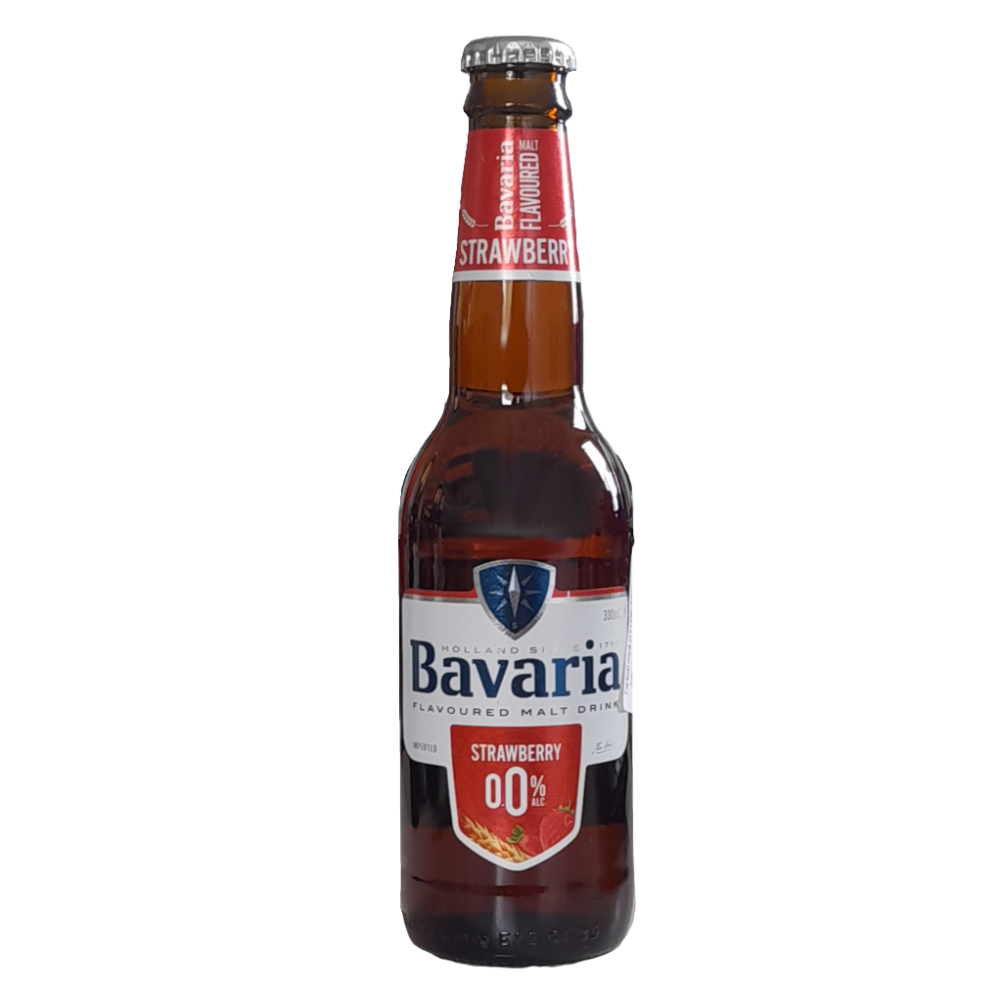 Piwo Bavaria Strawberry Bezalkoholowa Truskawka 0% 330 ml