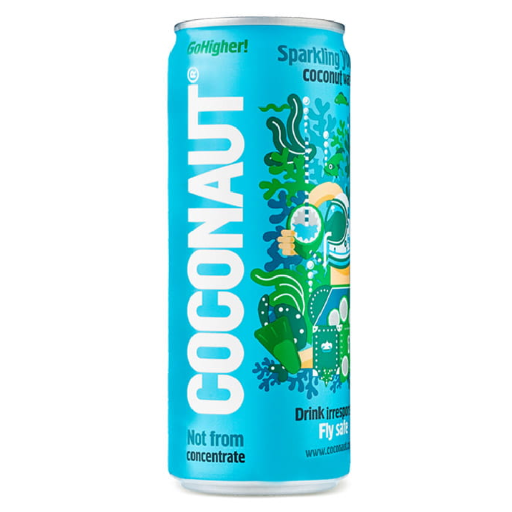 Woda Kokosowa Coconaut Gazowana 320 ml Puszka