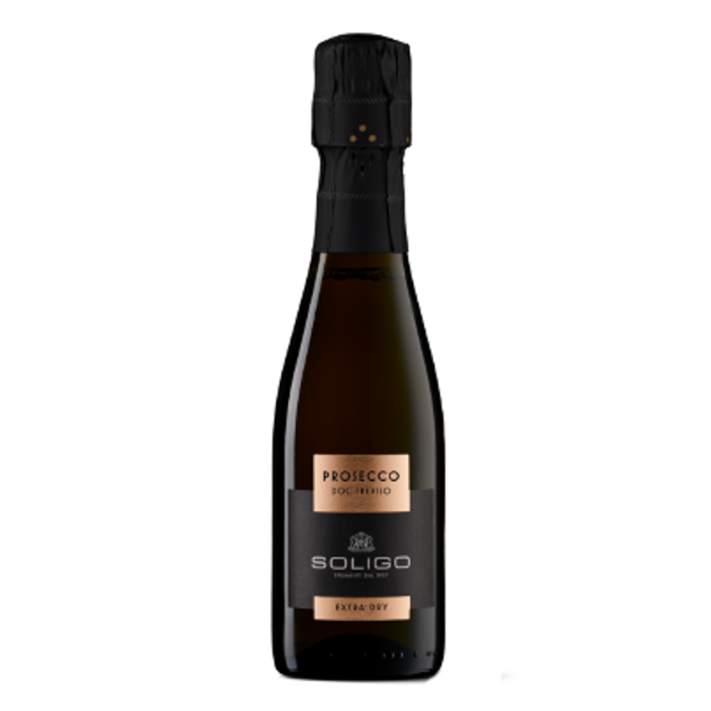 Wino Musujące Soligo Prosecco DOC 11% białe wytrawne 200 ml