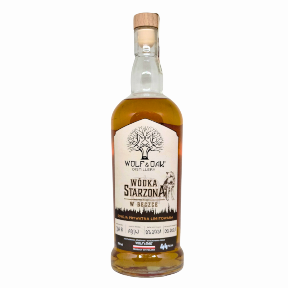 Wódka Wolf & Oak Starzona 44% 700 ml