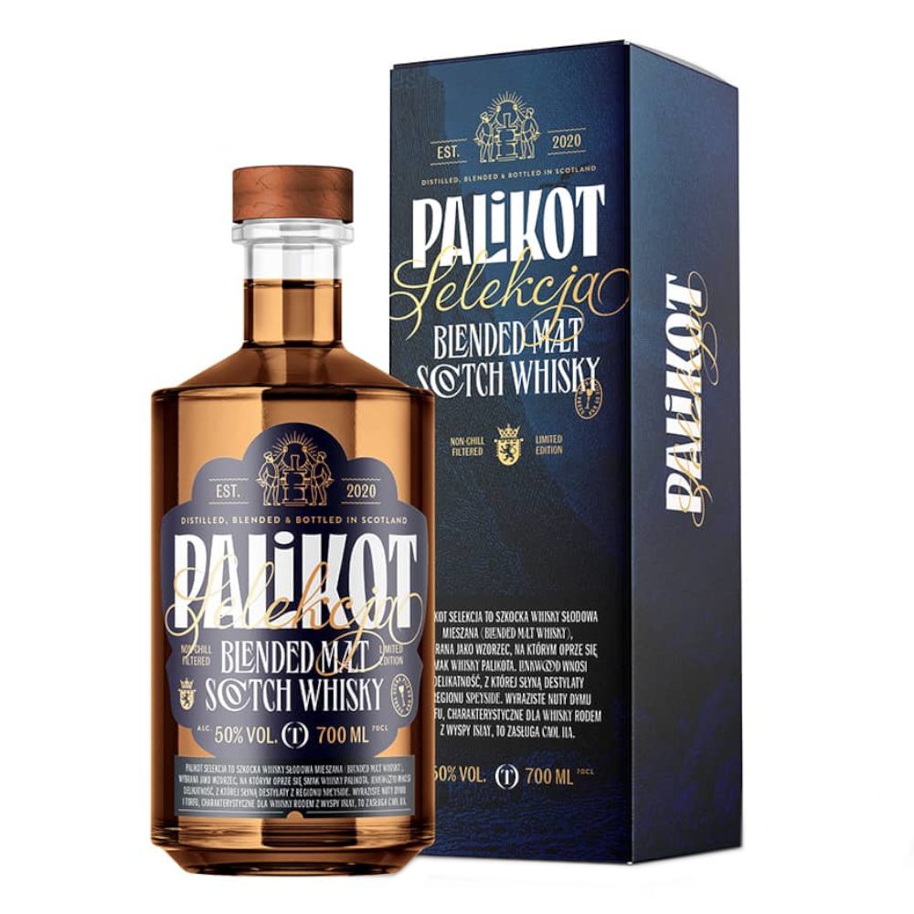 Whisky Palikot Selekcja 50% 700 ml kartonik