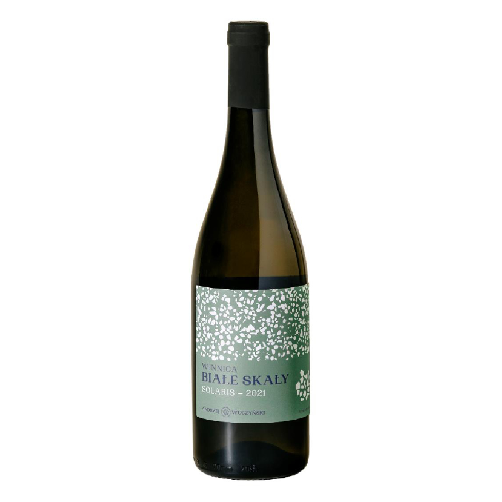 Wino Winnica Białe Skały Solaris 2022 12% białe półwytrawne 750 ml