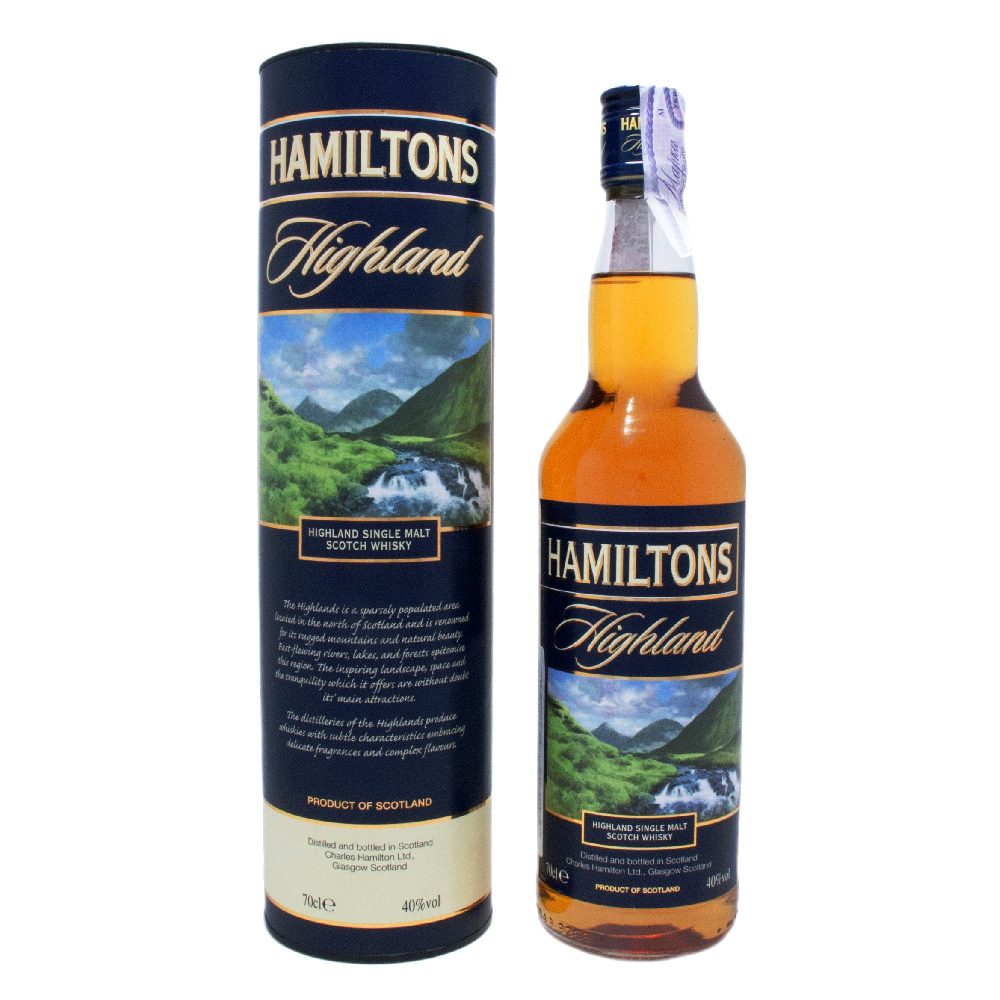 Whisky Hamiltons Highland 40% 700 ml