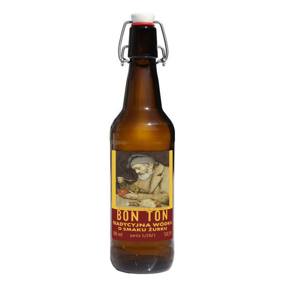 Wódka Bon Ton Tradycyjna o Smaku Żurku 50,5% 500 ml