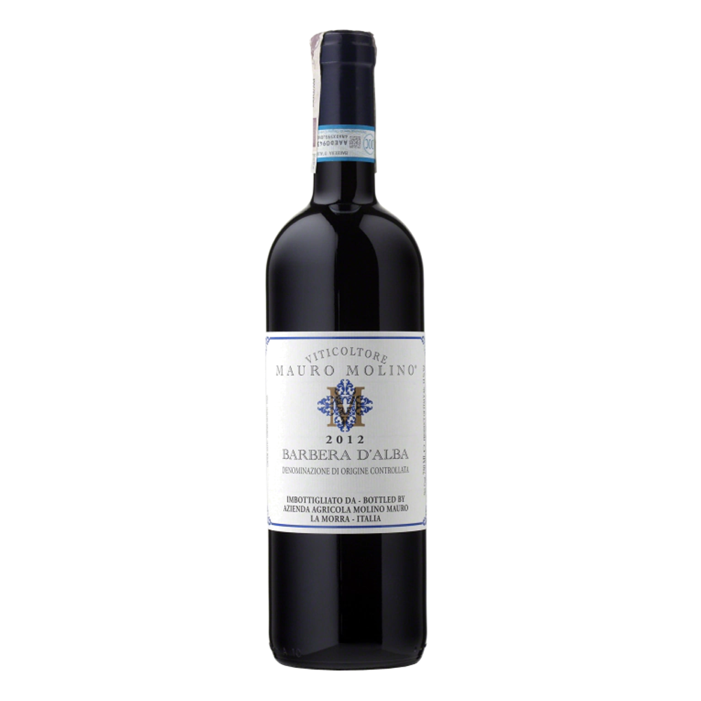 Wino Mauro Molino DOC Barbera D'Alba 14% czerwone wytrawne 750 ml