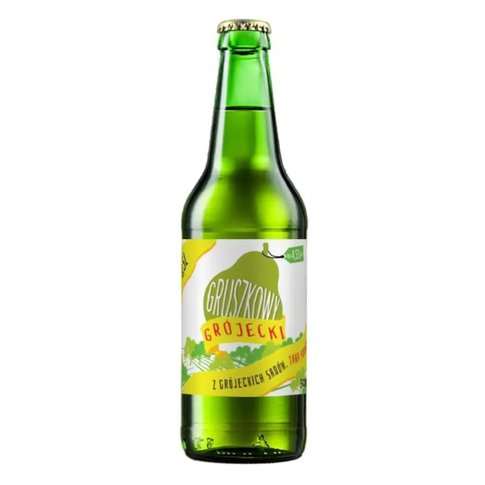 Cydr Grójecki Gruszkowy 4,5% 500 ml