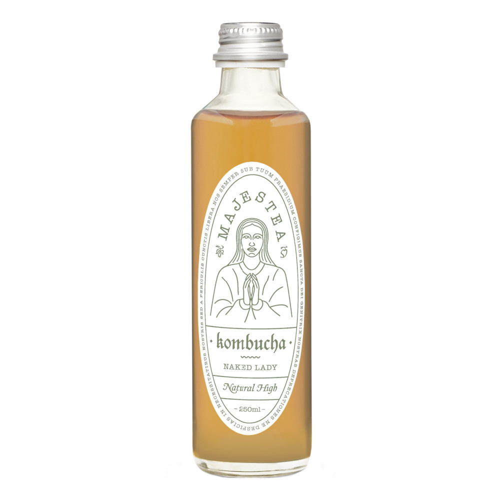 Kombucha Majestea Bio Naked 250 ml