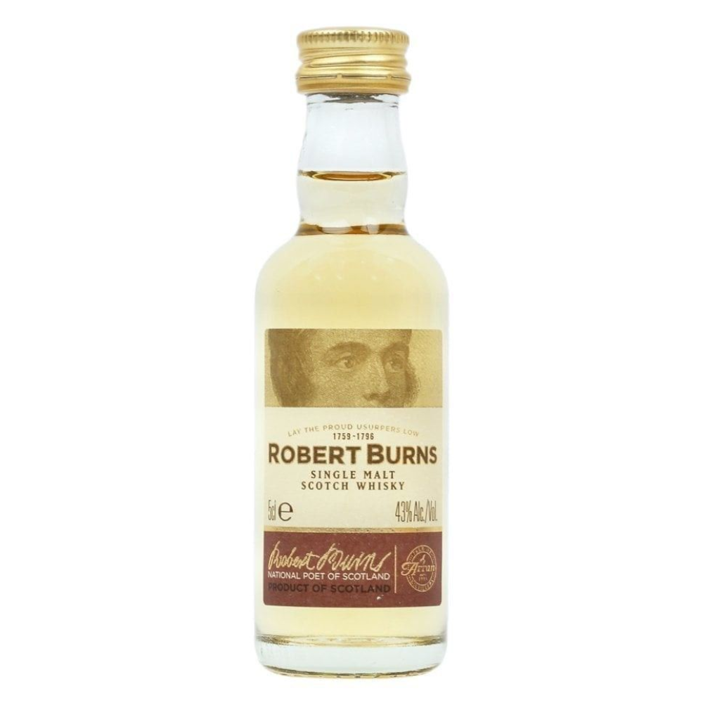 Whisky Robert Burns Single Malt 43% 50 ml