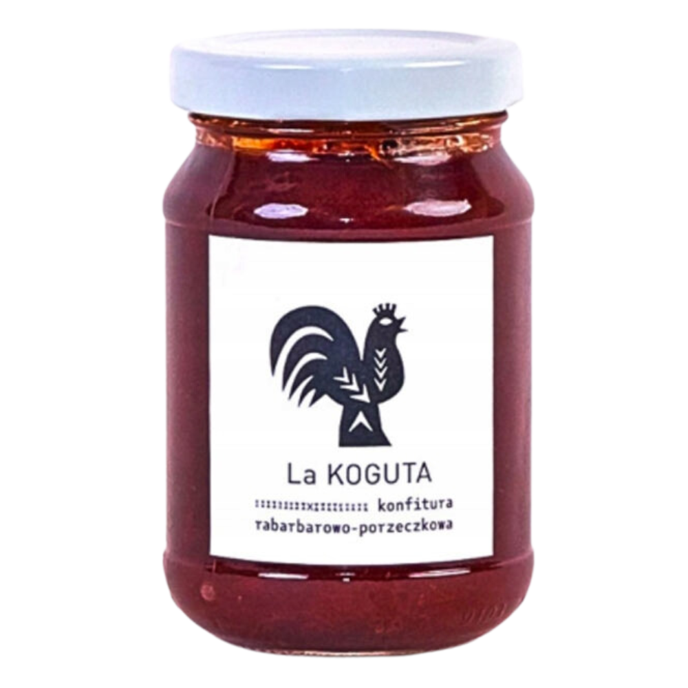 Konfitura Słodka La Koguta Rabarbar Porzeczka 225 g