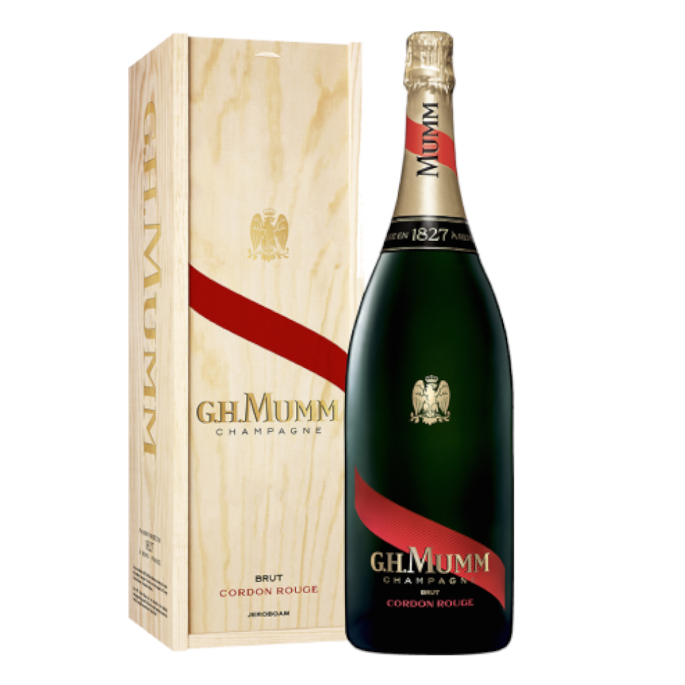 Szampan G.H. Mumm Cordon Rouge 12% białe wytrawne 6000 ml kartonik