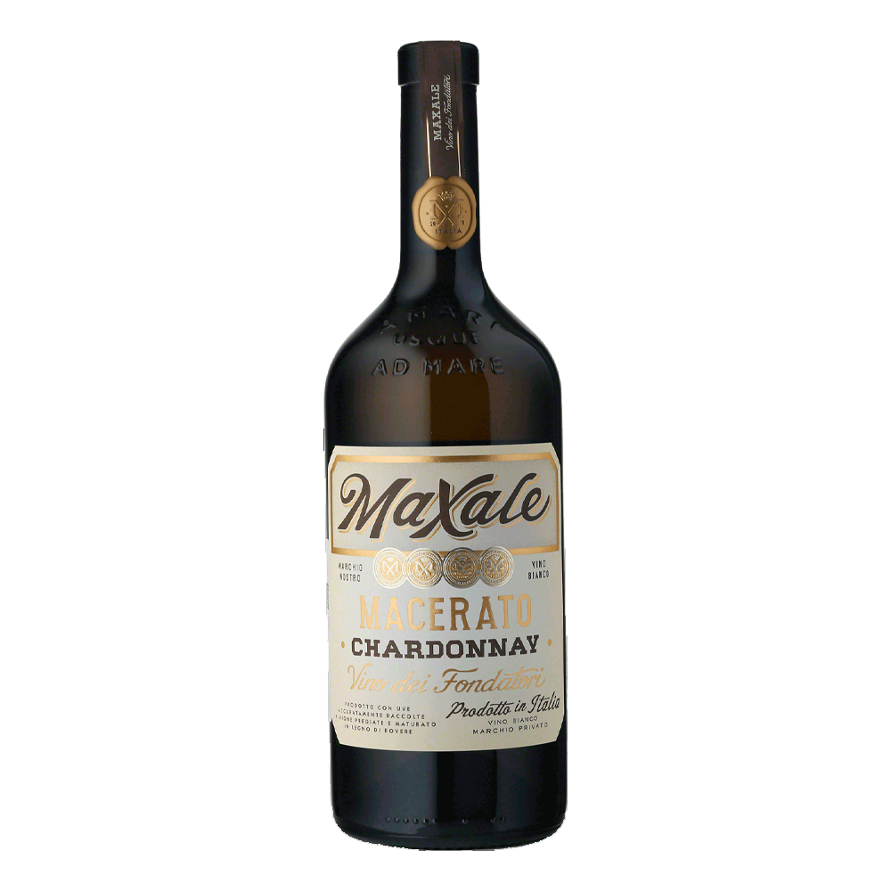 Wino Maxale Chardonnay Macerato Vino Bianco Italiano 13% białe wytrawne 750 ml