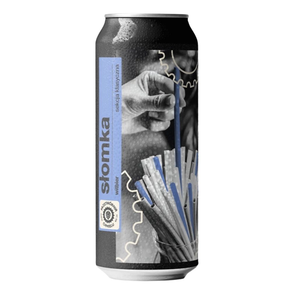 Piwo Przetwórnia Chmielu Słomka Witbier 5% 500 ml Puszka