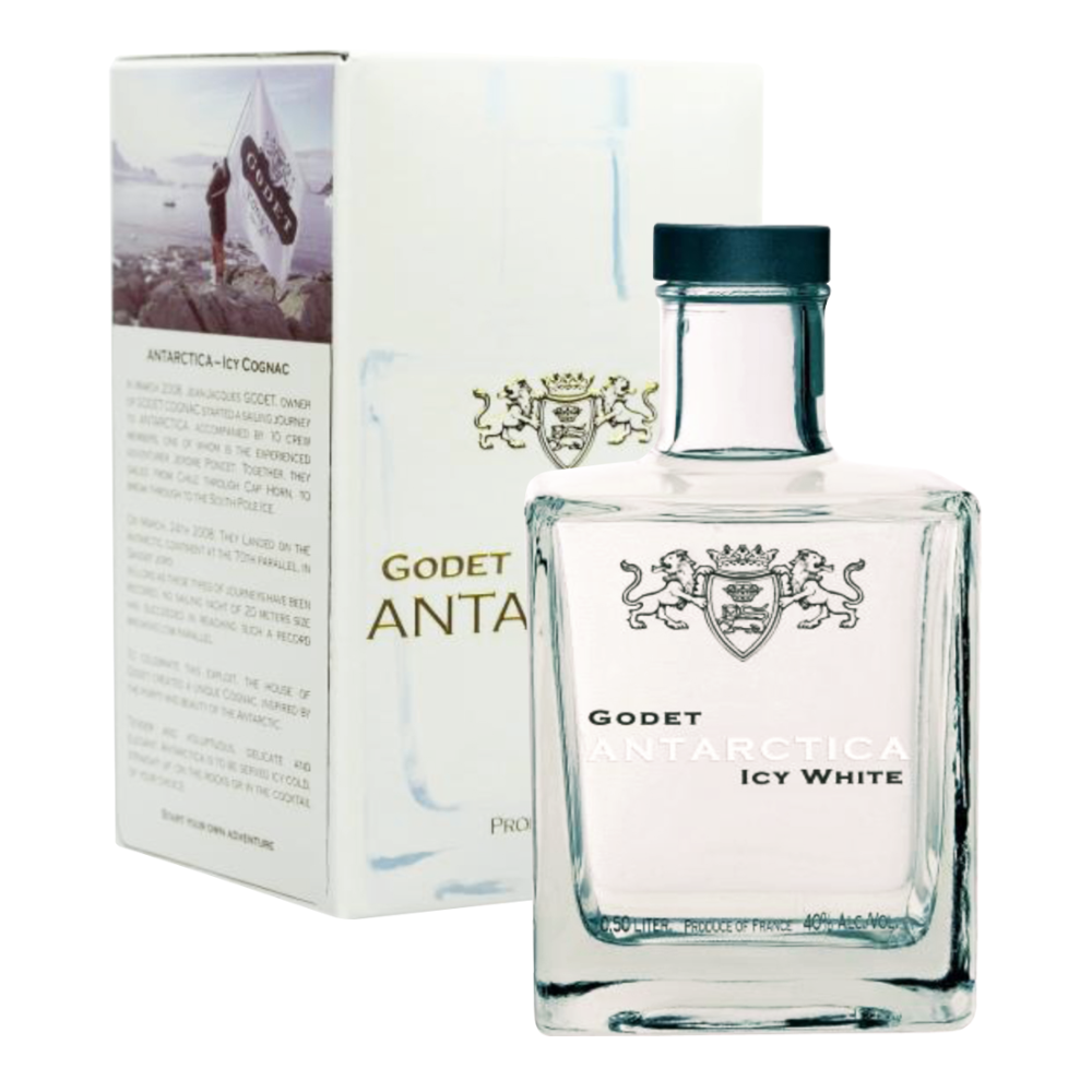 Brandy Antarctica Godet 40% 500 ml kartonik