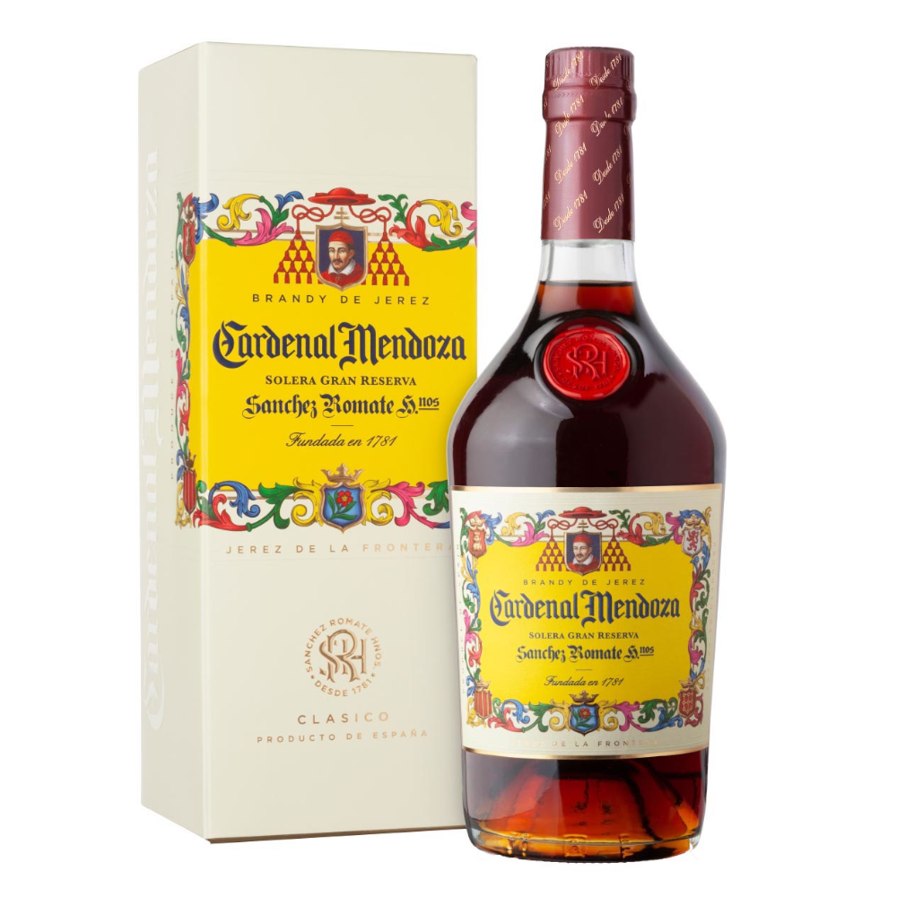 Brandy Cardenal Mendoza Gran Reserva 40% 700 ml kartonik