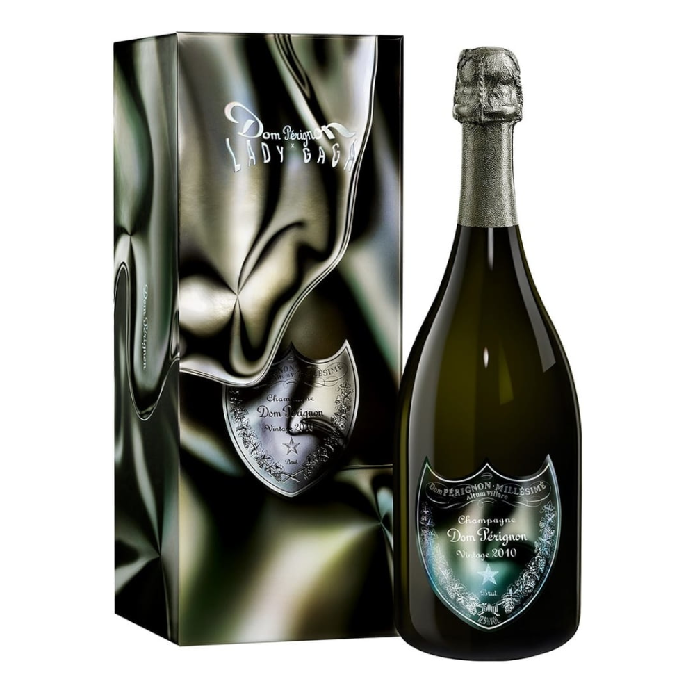 Szampan Dom Perignon Lady Gaga 2010 12,5% białe wytrawne 750 ml