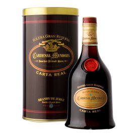 Brandy Cardenal Mendoza Carta Real 40% 700 ml tuba