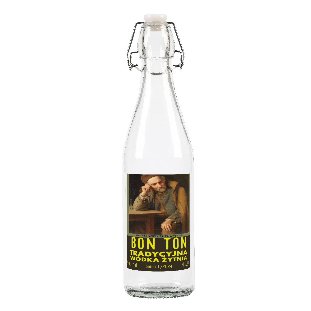 Wódka Bon Ton Tradycyjna o smaku chleba 50,5% 500 ml