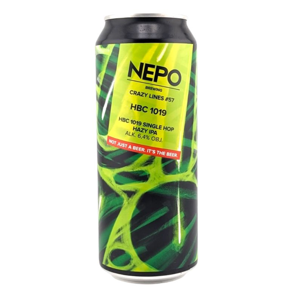 Piwo Nepo HBC1019 - Crazy Lines #57 6,4% 500 ml puszka
