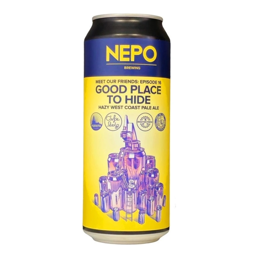 Piwo Nepo Good Place To Hide - Meet our Friends: Episode 16 6,2% 500 ml puszka